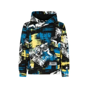 All Over Colored Wall Hoodie Junior