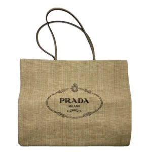 Borsa Prada Raffia Tote Bag