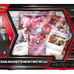 Pokémon 2025 - Scarlet & Violet Team Rocket Mewtwo EX Box (ENG)