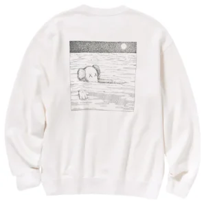 KAWS x Uniqlo Long sleeve Sweatshirt White