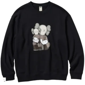 KAWS x Uniqlo Long sleeve Sweatshirt Black