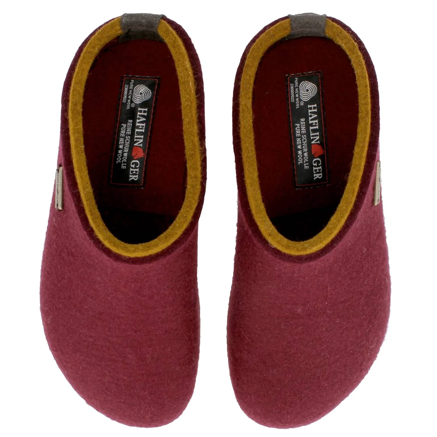 Haflinger Kris Unisex Sabot In Feltro Di Lana - immagine 9