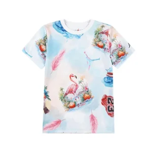 T-shirt AOP Flamingo Junior