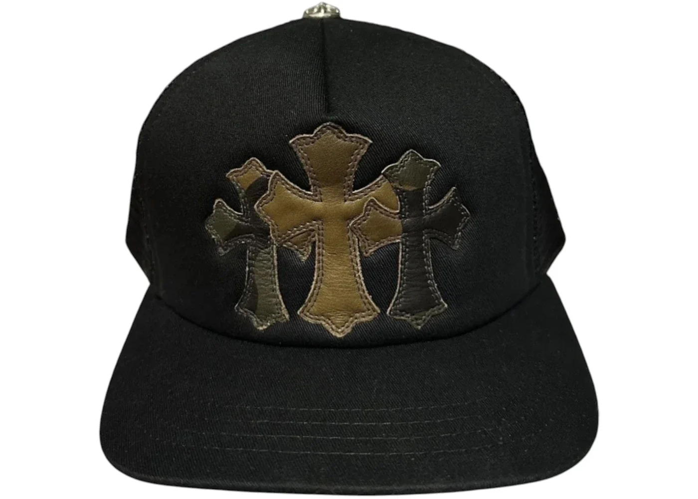 Chrome Hearts Cemetery Trucker Hat Camo/Black - immagine 2