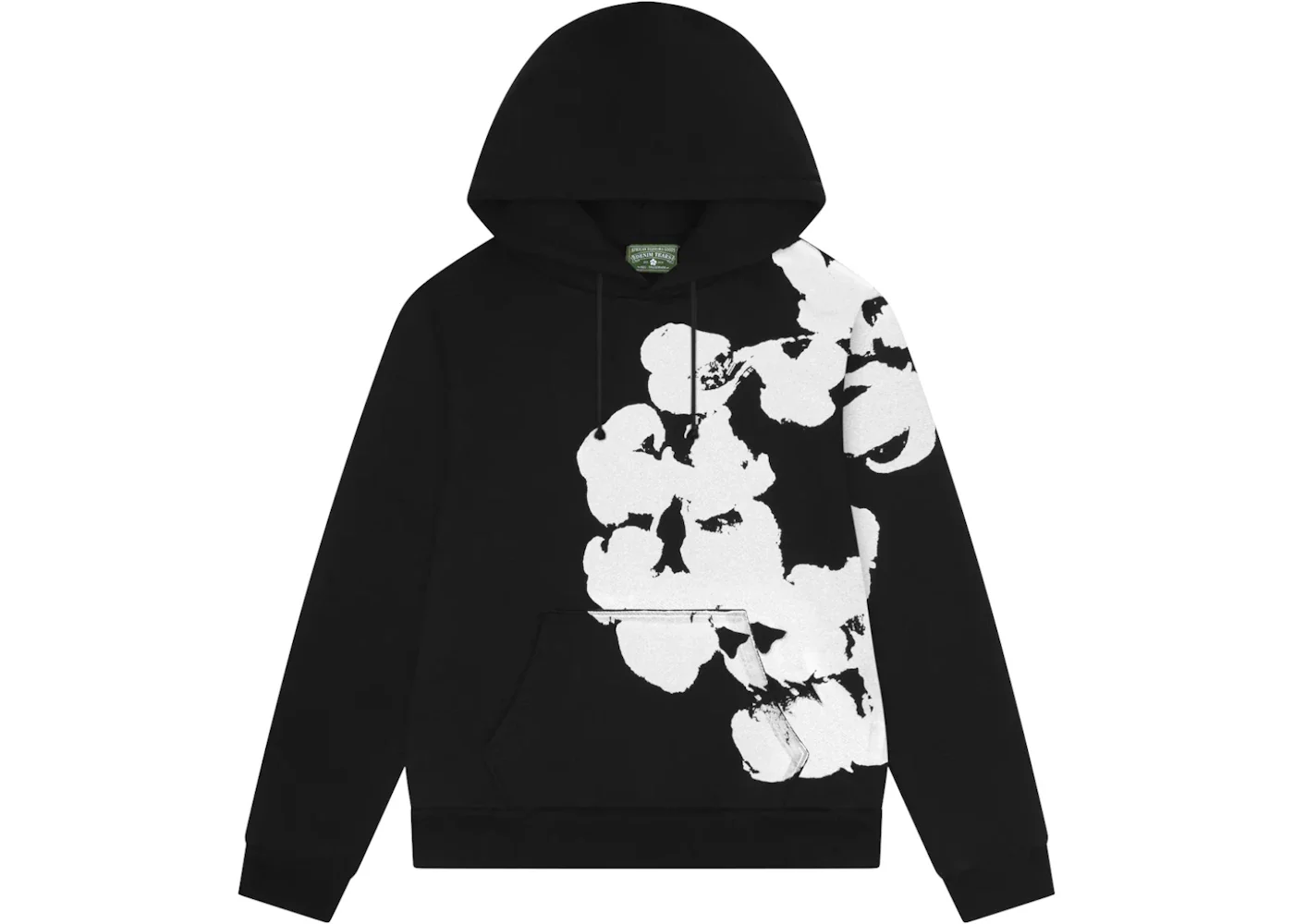Denim Tears Big Cotton Wreath Sweatshirt Black - immagine 2