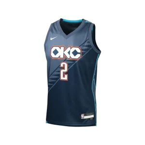 NBA City Edition Swingman Shai Gilgeous-Alexander Oklahoma City Thunder Junior