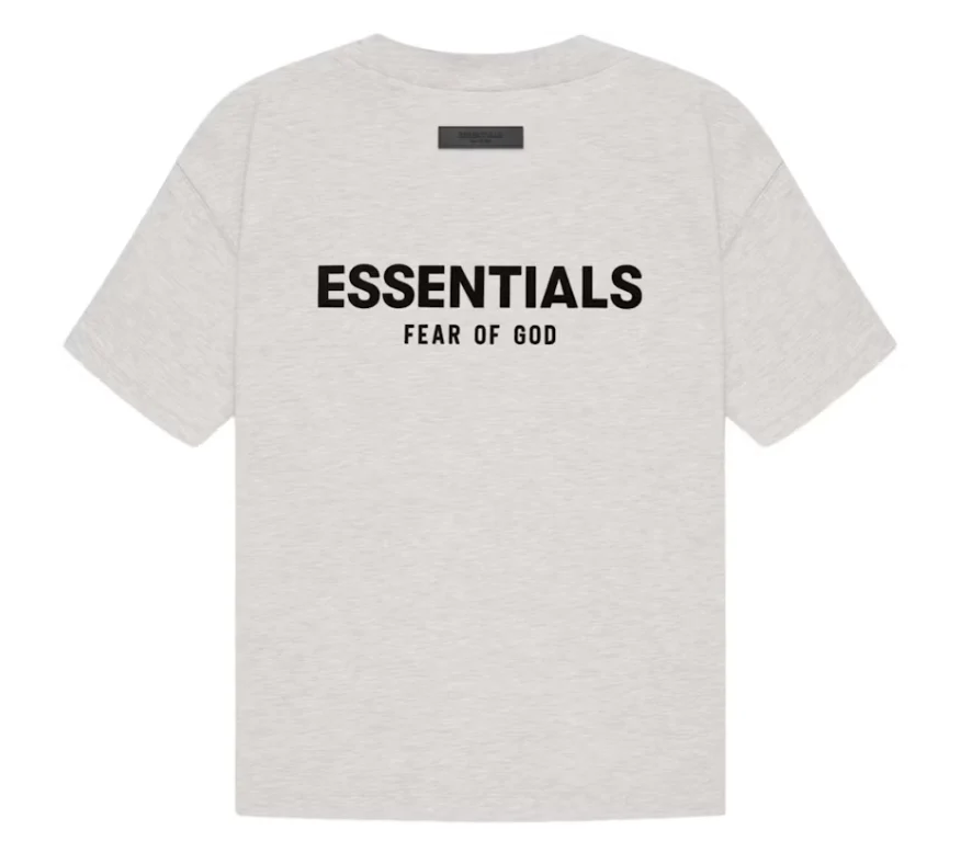 Fear of God Essentials T-shirt Light Oatmeal - immagine 3