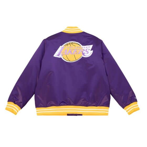 Heavyweight Satin Jacket Los Angeles Lakers - immagine 3