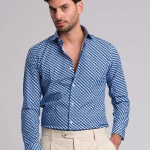 Camicia Piave blu