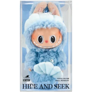 Pop Mart Labubu Hide and Seek In Singapore Series Vinyl Plush Doll Pendant