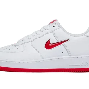 Nike Air Force 1 Low '07 Retro Color of the Month Jewel Swoosh University Red