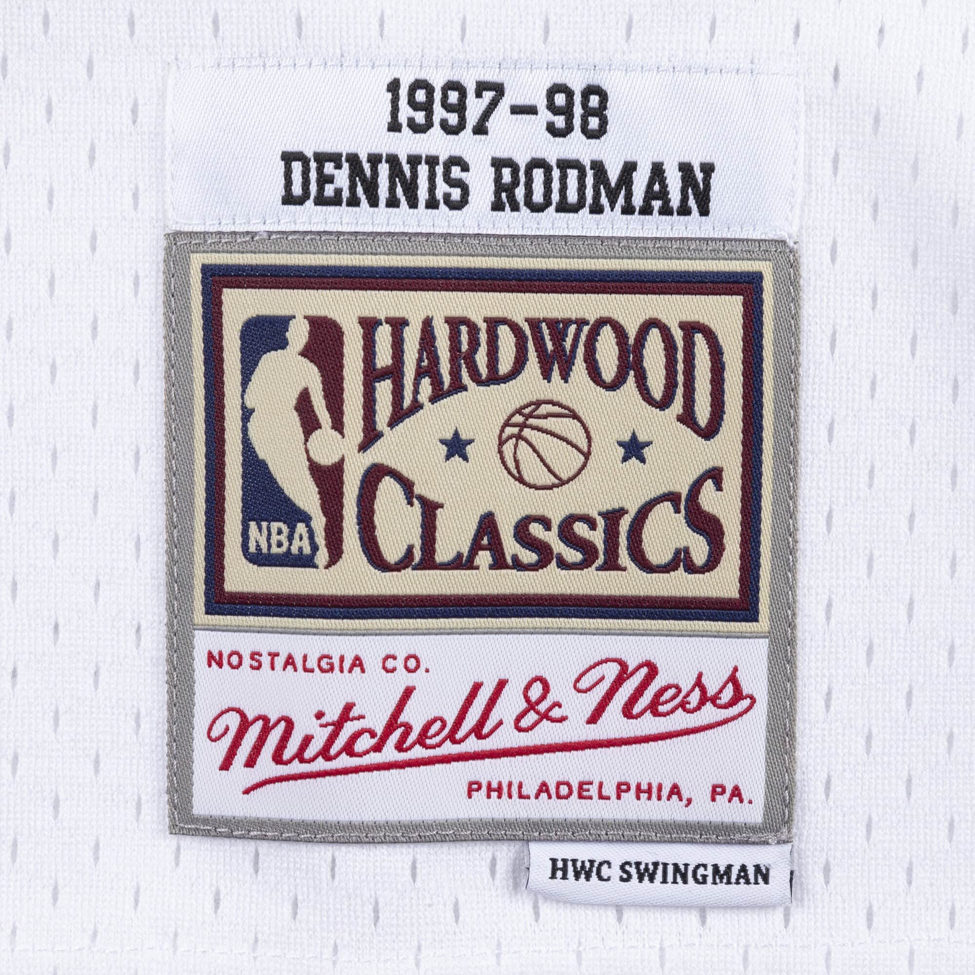 Swingman Jersey Chicago Bulls 1997-98 Dennis Rodman - immagine 4