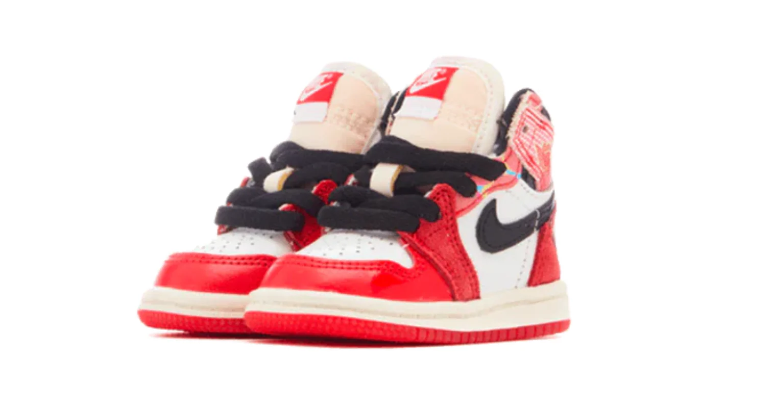 Air Jordan 1 High OG Spider-Man Across the Spider-Verse (Bebè) - immagine 3