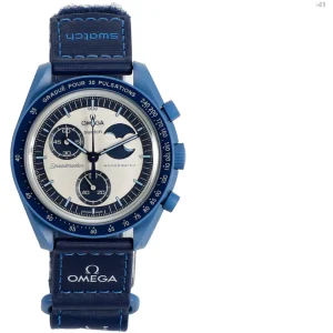 Swatch x Omega Bioceramic Moonswatch Mission to the Super Blue Moonphase SO33N700