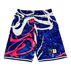 Brushstroke Playground Shorts