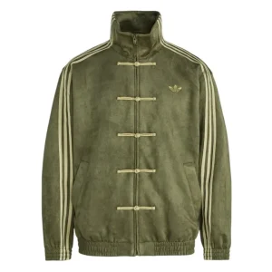 Adidas adidas CTT Chinese Track Top 3.1 Gender Neutral Jacket Olive (Asia Sizing)