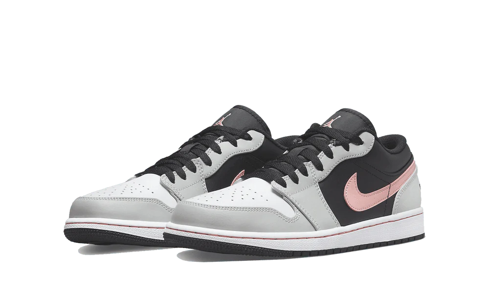 Air Jordan 1 Low Black Grey Pink - immagine 3