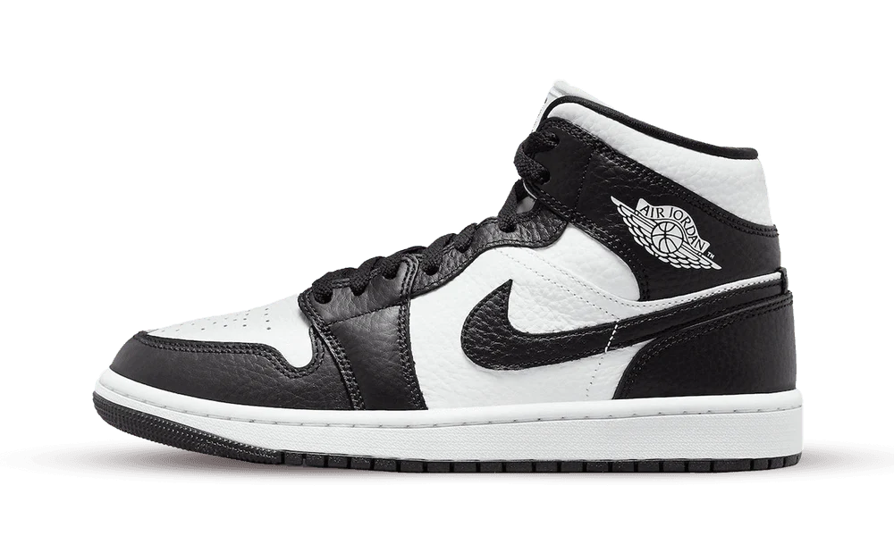 Air Jordan 1 Mid Invert Black White