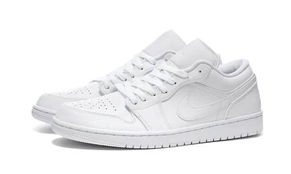 Air Jordan 1 Low Triple White Tumbled Leather - immagine 3