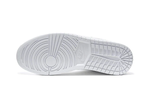 Air Jordan 1 Low Triple White Tumbled Leather - immagine 5