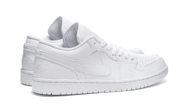 Air Jordan 1 Low Triple White Tumbled Leather - immagine 4