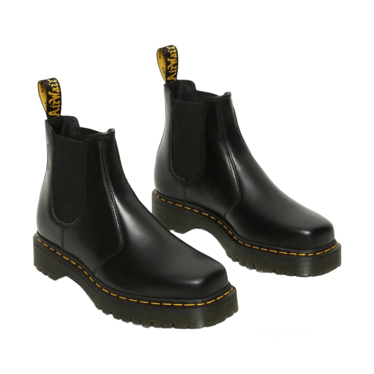 Dr. Martens 2976 Bex Squared Donna Stivaletti Chelsea In Pelle Punta Quadrata - immagine 3