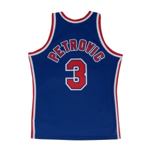 NETS DRAZEN PETROVIC SWINGMAN JERSEY