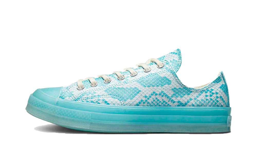Converse Golf Wang Chuck Taylor 1970 OX Snake White Blue Topaz - immagine 2