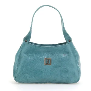 A.S.98 200726 Donna Borsa In Pelle Artigianale Vintage