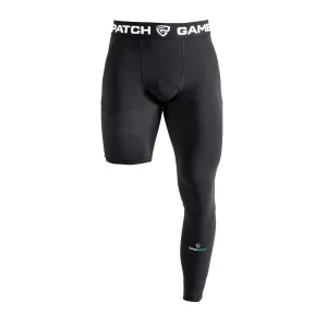 SINGLE LEG TIGHTS LEFT BLACK