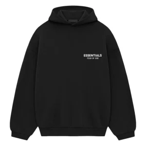 Fear Of God Fear of God Essentials Fleece Hoodie Black