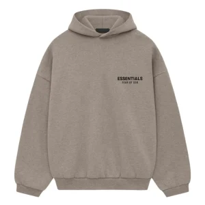 Fear Of God Fear of God Essentials Fleece Hoodie Heather Gray