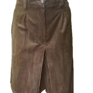 Gonna Pantalone Scout Velluto Kaki