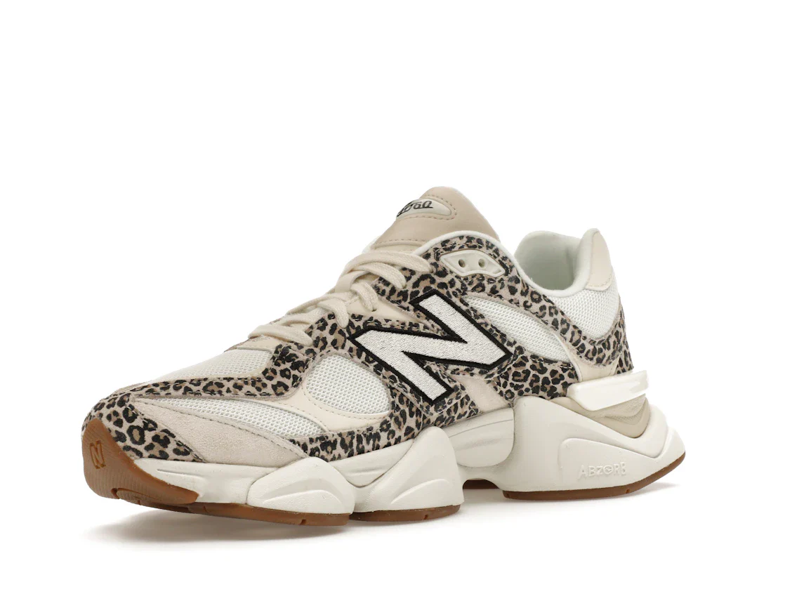 New Balance 9060 ASOS Exclusive Beige Brown Leopard Print - immagine 5