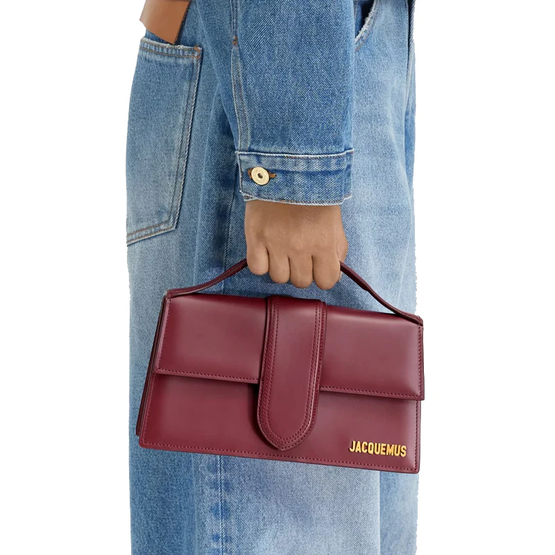 Jacquemus Le Grand Bambino Dark Burgundy - immagine 5