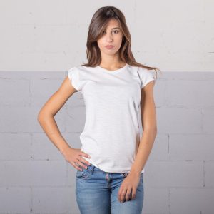 maglietta bianca donna
