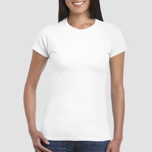 maglietta bianca donna