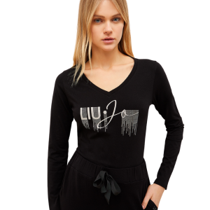 magliette cotone manica lunga donna
