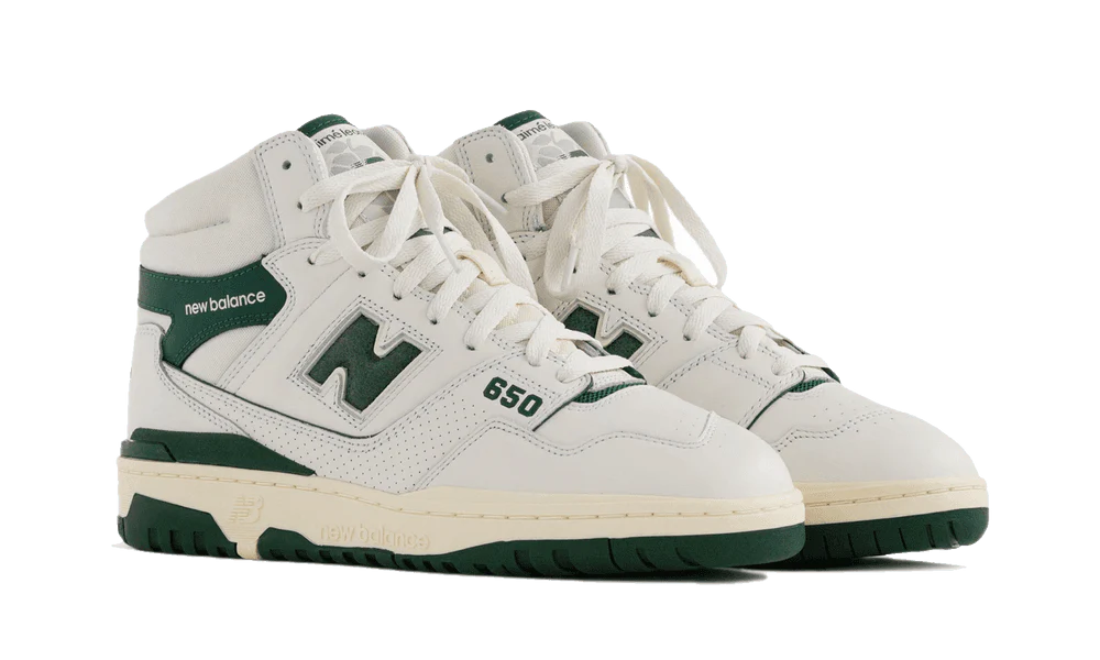 New Balance 650R Aime Leon Dore White Green - immagine 3