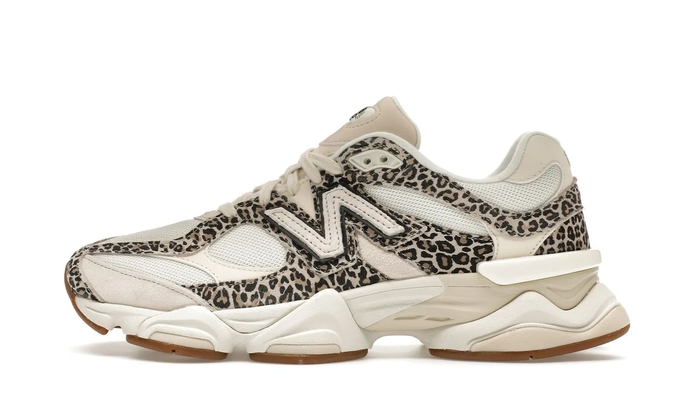 New Balance 9060 ASOS Exclusive Beige Brown Leopard Print - immagine 2