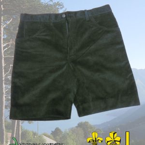 Pantaloncino scout Assoraider velluto
