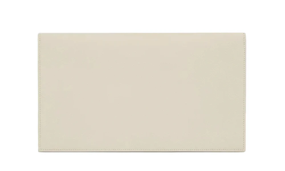 Saint Laurent Pochette YSL Uptown Blanc Vintage - immagine 3