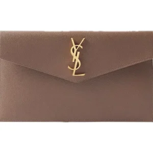 Saint Laurent Pochette YSL Uptown Taupe