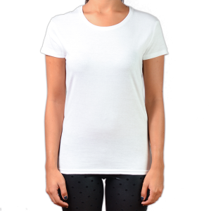 t shirt bianca donna