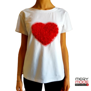 t shirt donna particolari