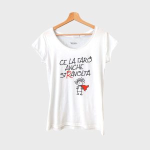 t shirt donna particolari