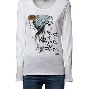 t shirt manica lunga donna