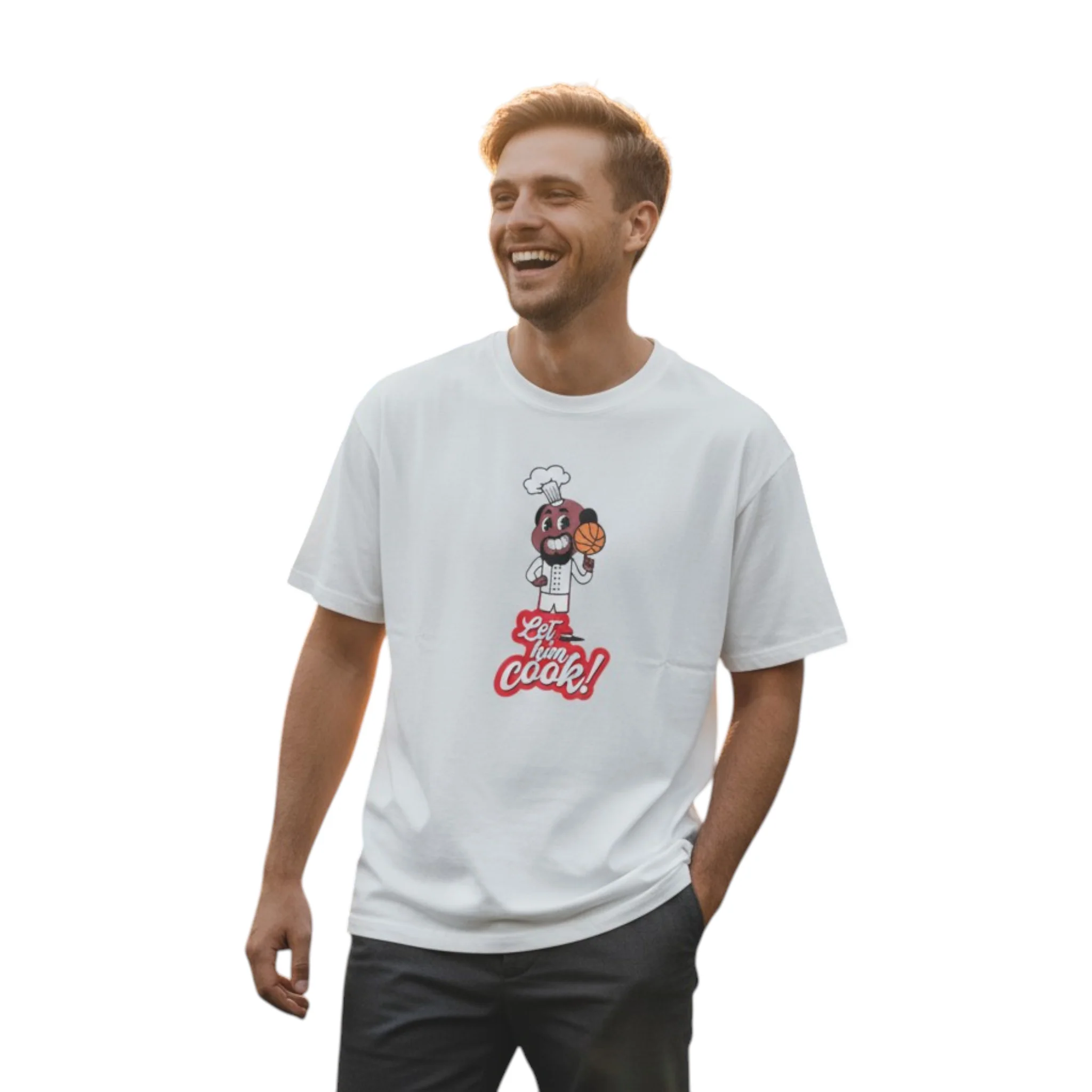 LET HIM COOK TEE - immagine 2